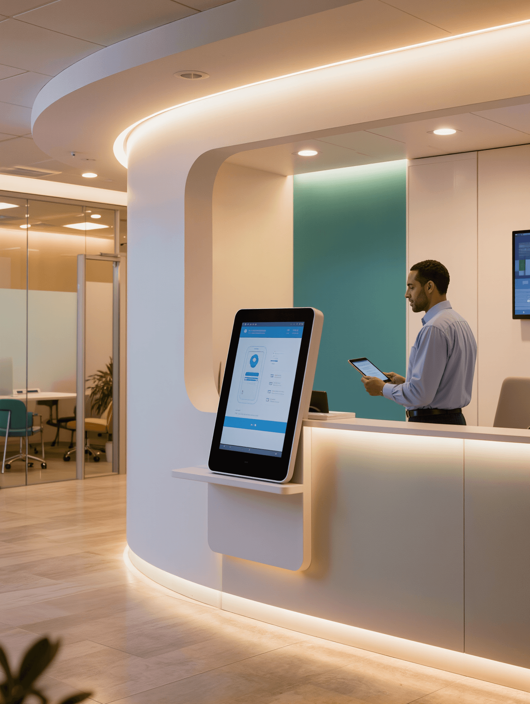 AI appointment booking system for medical clinics showing automated scheduling dashboard