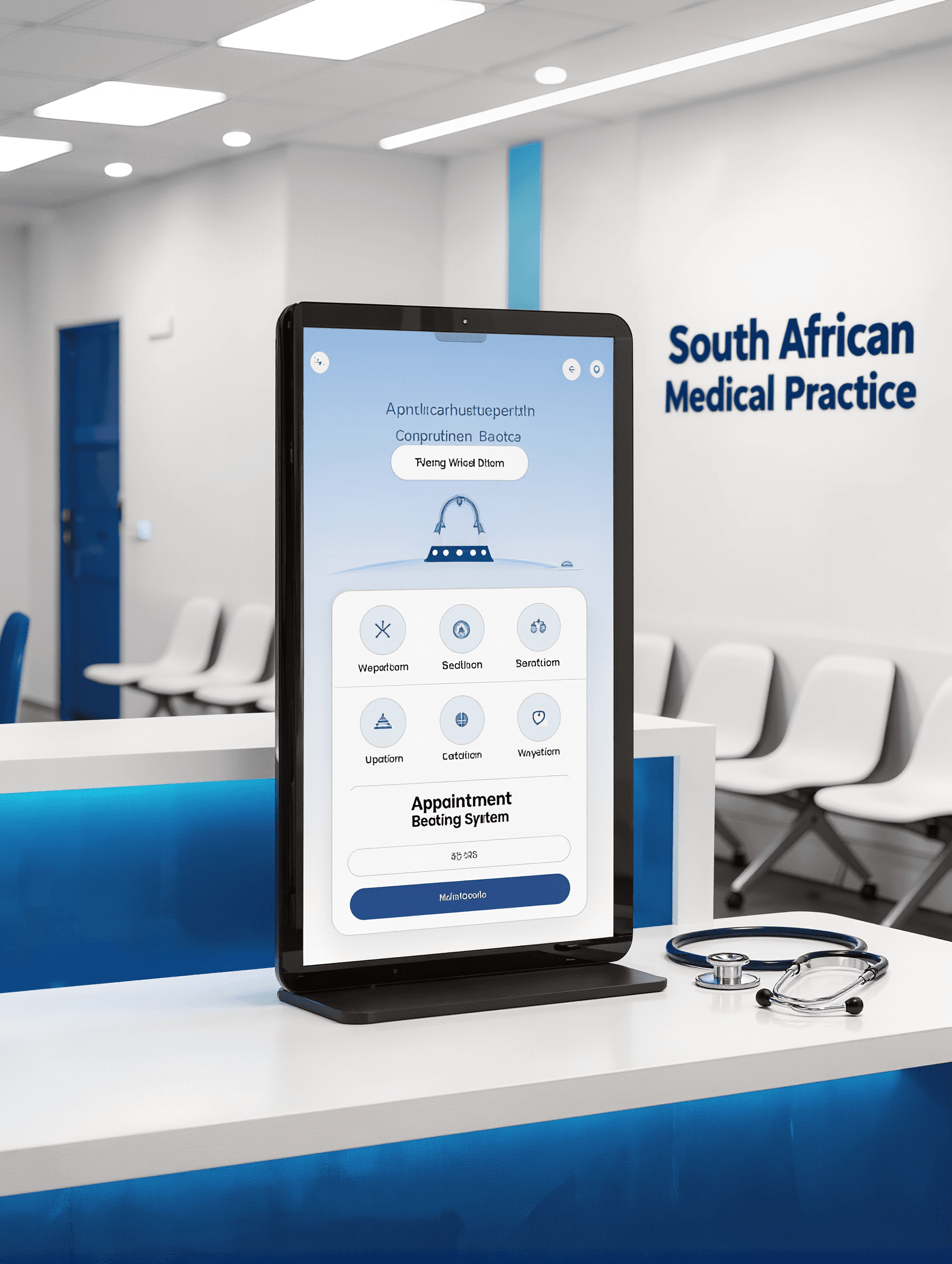 Modern Cape Town medical clinic with AI-powered phone system ensuring no missed patient calls